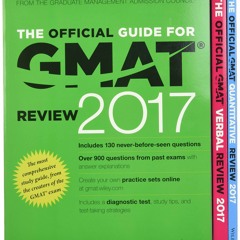 get [PDF] Download The Official Guide for GMAT Review 2017 with Online Question Bank