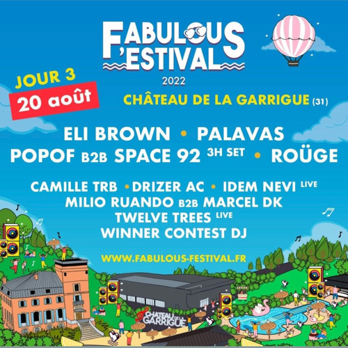 Fabulous Festival Closing Scène Pool 2022