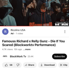 famouss Richard x Relly Gunz - Die if you scared
