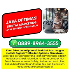 Layanan Digital Marketing di Blitar Terjangkau, Hub 0889-8964-3555