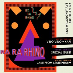 Live @ Ra-Ra Rhino - Brooklyn, NY - 18Nov23