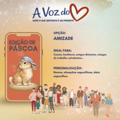 A VOZ DO CORAÇÃO - AMIZADE