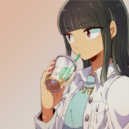 i bought us some frappes