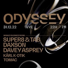 Tomac - Live @ Odyssey (Le Sainte - Catherine Hall, Montreal, 12 - 31 - 2022)