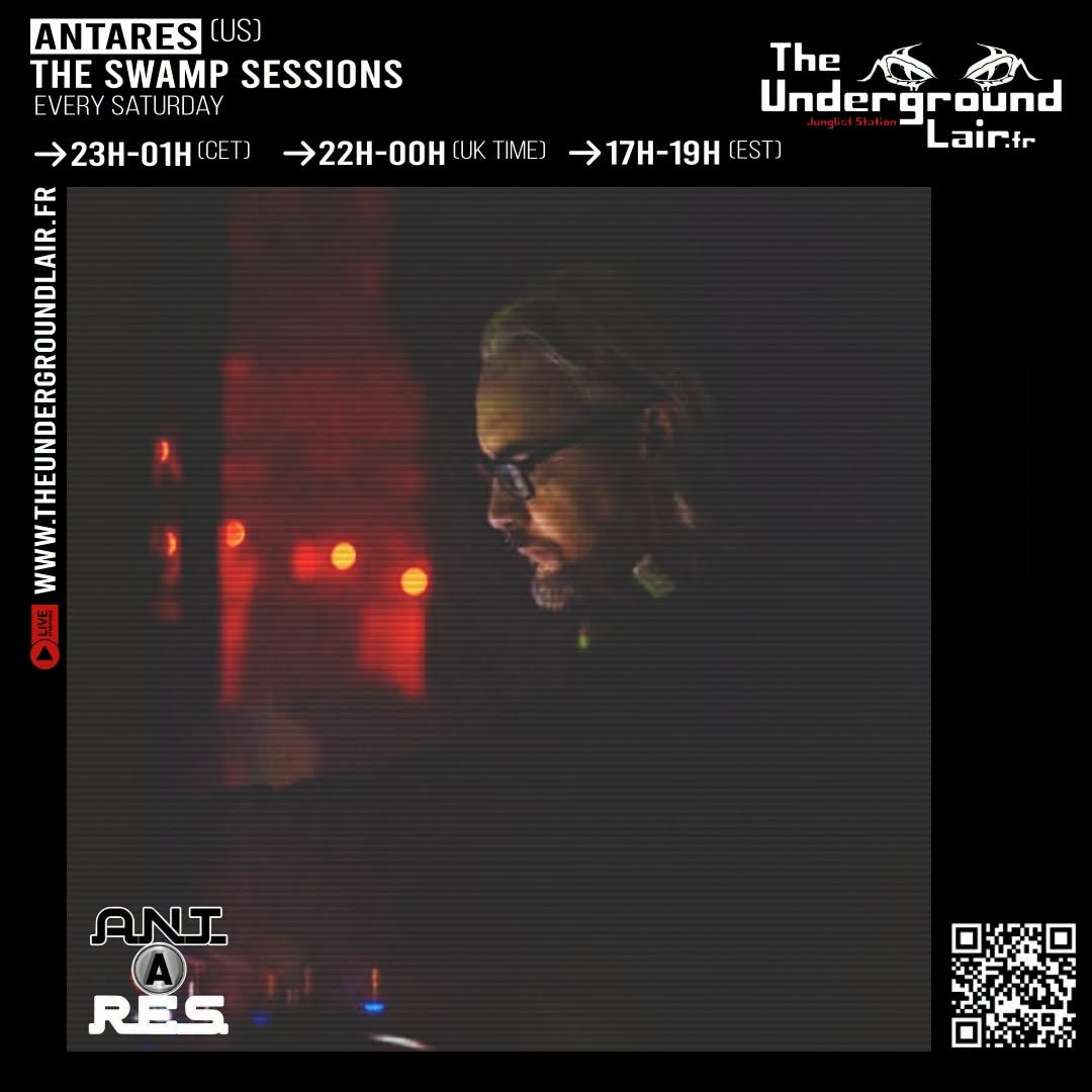 Antares - Live on The Underground Lair - The Swamp Session - 100 episode artwork