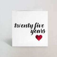 Twenty Five Years Ago