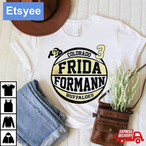 Colorado Buffaloes #3 Frida Formann Baller T-Shirt