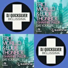DJ Quicksilver ft Shawnee Taylor - Live Your Bellissima (Dave Worthy & Phil Shepherd Mashup) (Short)