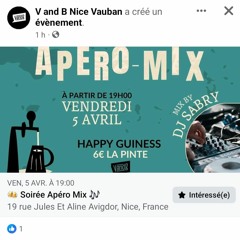 VANDB NICE VAUBAN APEROMIX  BY SABRYOCONNELL  REC - 2024 - 04 - 05