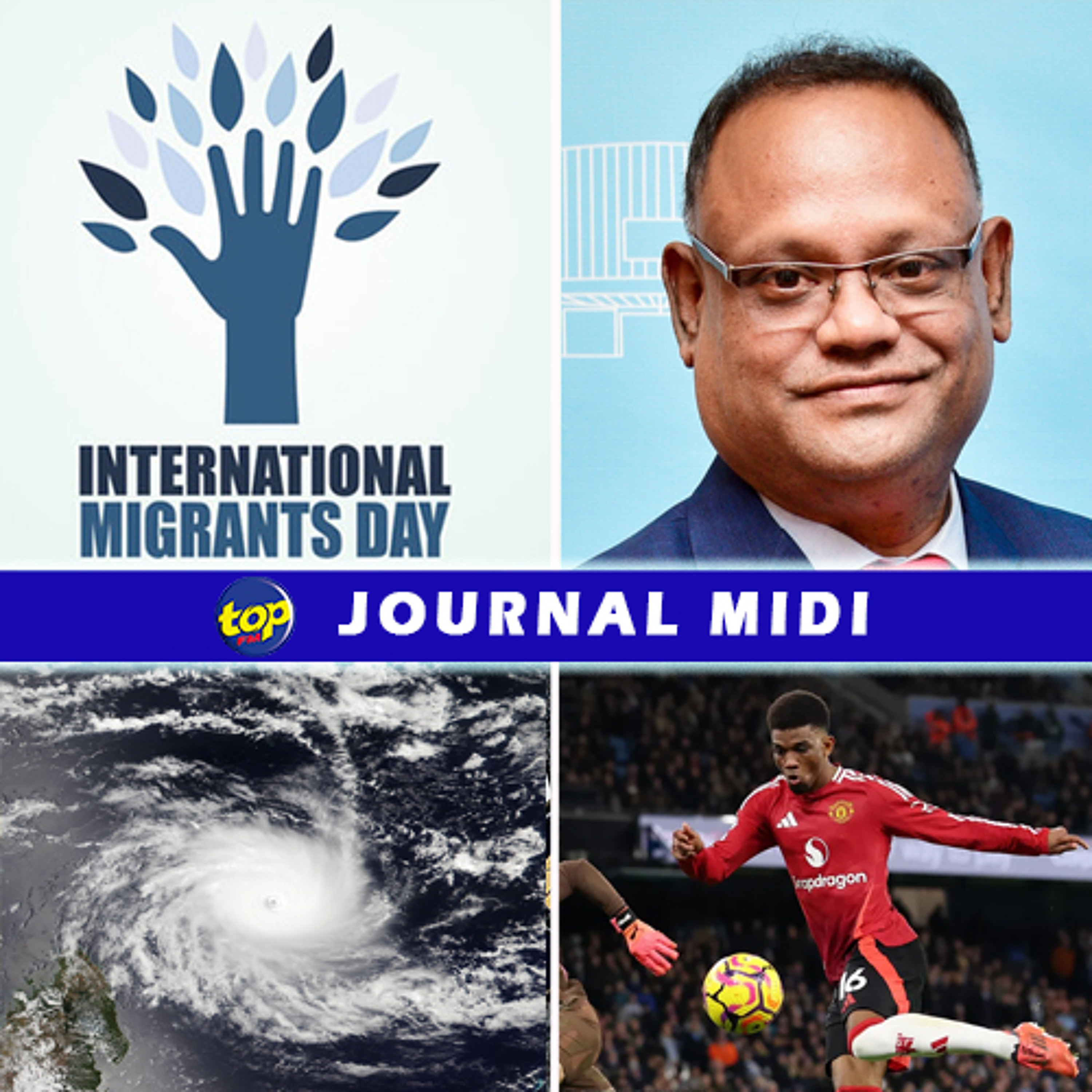 Le journal de Midi de ce Lundi 16 décembre 2024