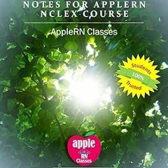 SUPPLEMENTARY NOTES FOR APPLERN NCLEX COURSE BY: Dr. Anila Simon (Author) *Literary work@