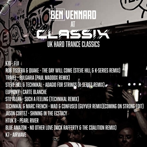 Classix - 4 Decades Of Dance ( UK Hard Trance Classics )