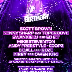 Andy Freestyle with MCs Kritical & Synergy - Dioxide 4th Birthday