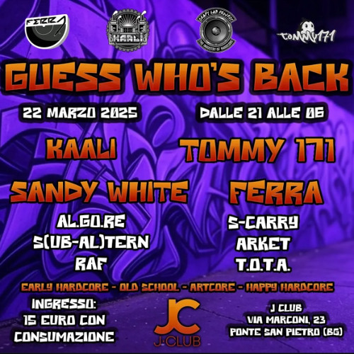 al.g0.re & Arket (Live Set) @ Guess Who's Back - 22/03/2025