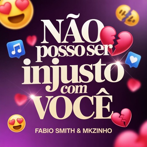 FABIO SMITH E MKZINHO - NÃO POSSO SER INJUSTO COM VOCE