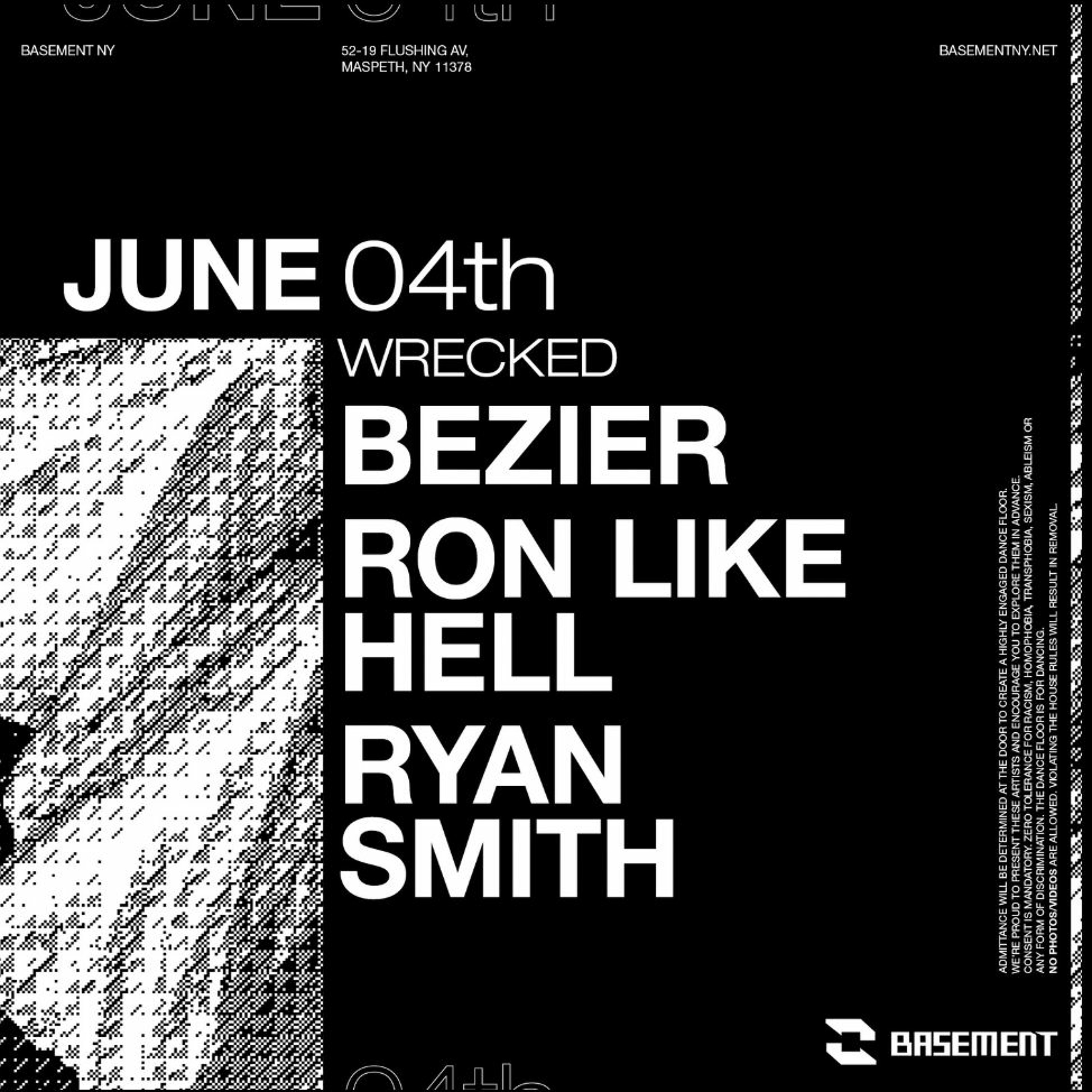 Bézier dj set at WRECKED June 4 2022 episode artwork