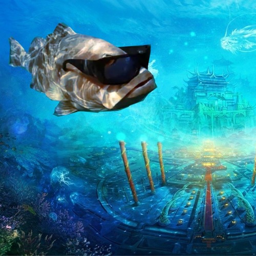 temple under the sea