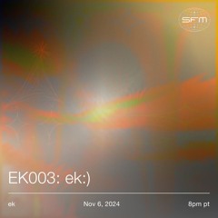 EK003: ek:)