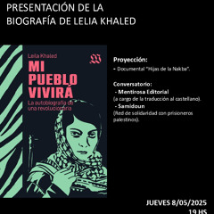 Presentación del libro Mi pueblo vivirá