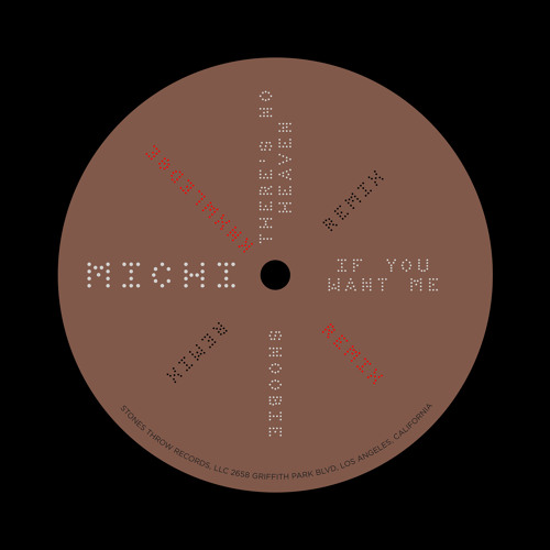 If You Want Me (Knxwledge RMX)