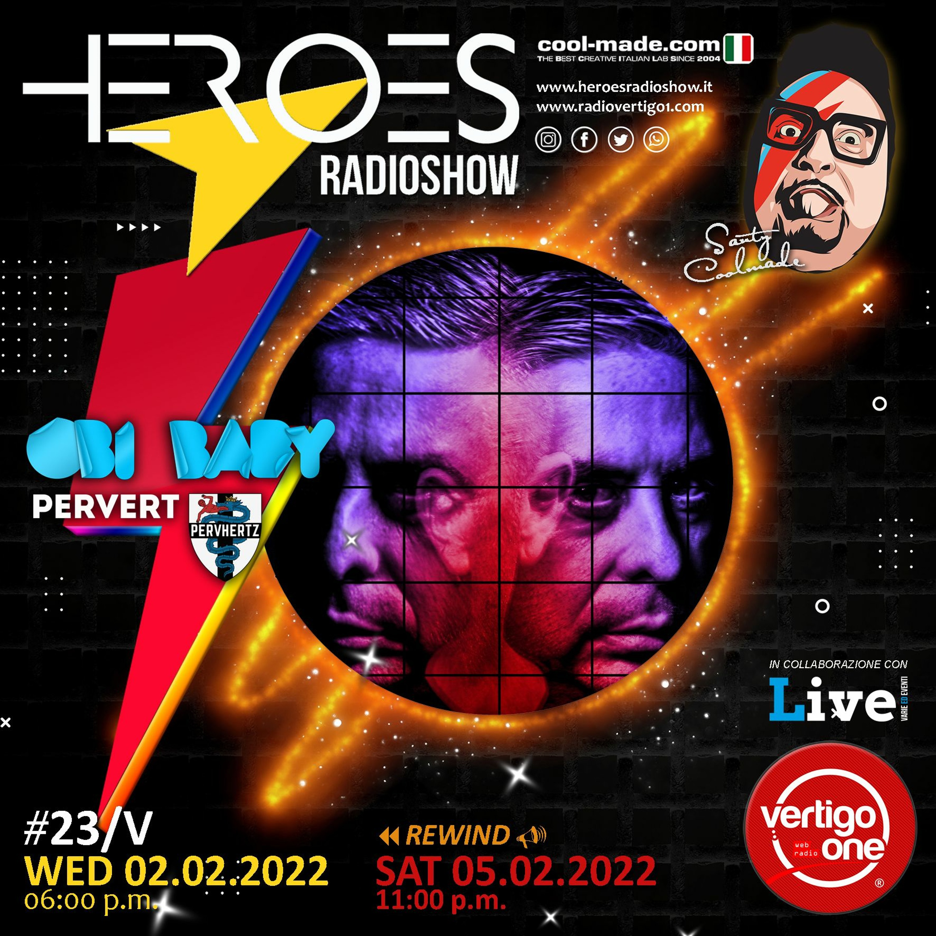 #23/2021-22> HEROES RadioShow - Special Guest  OBI BABY episode artwork