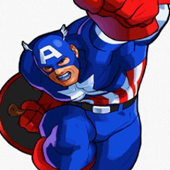 Gametal Captain America (Marvel vs. Capcom)