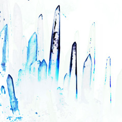 Stalagmites.