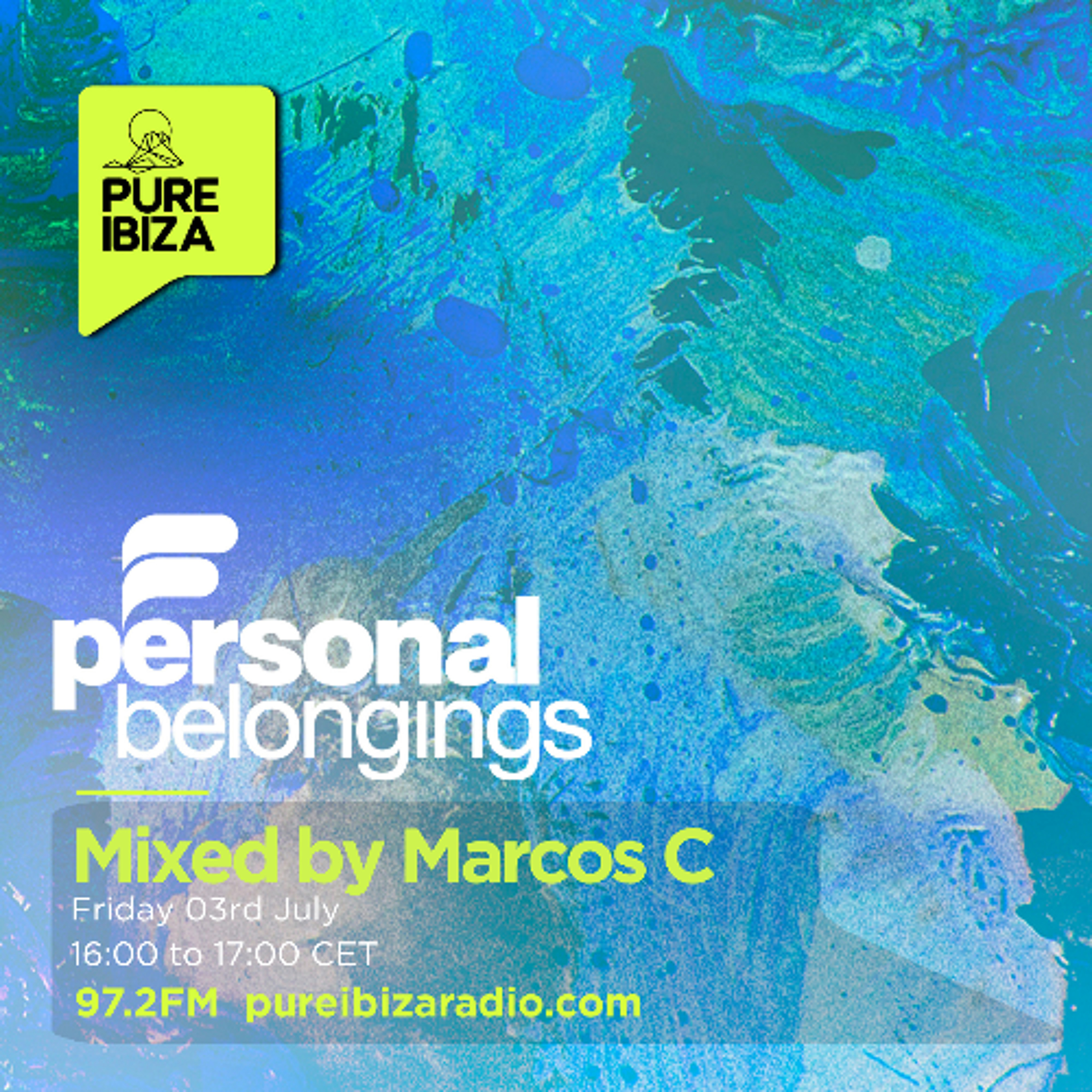 Personal Belongings Radioshow 288 Mixed By Marcos C @ Pure Ibiza Radio episode artwork