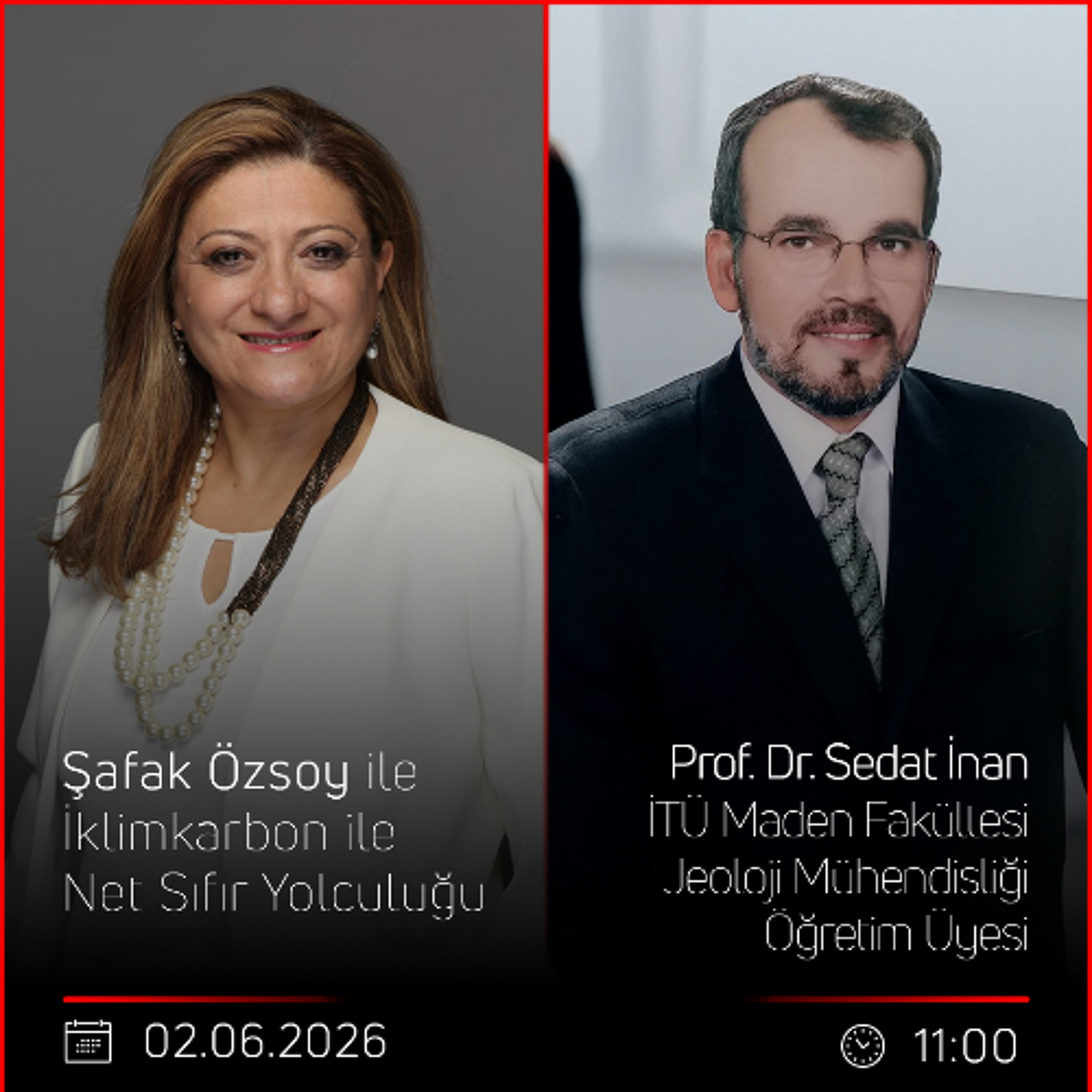 Prof. Dr. Sedat İnan – Şafak Özsoy ile İklimkarbon ile Net Sıfır Yolculuğu episode artwork