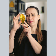 Lisa, vitrailliste à Orléans