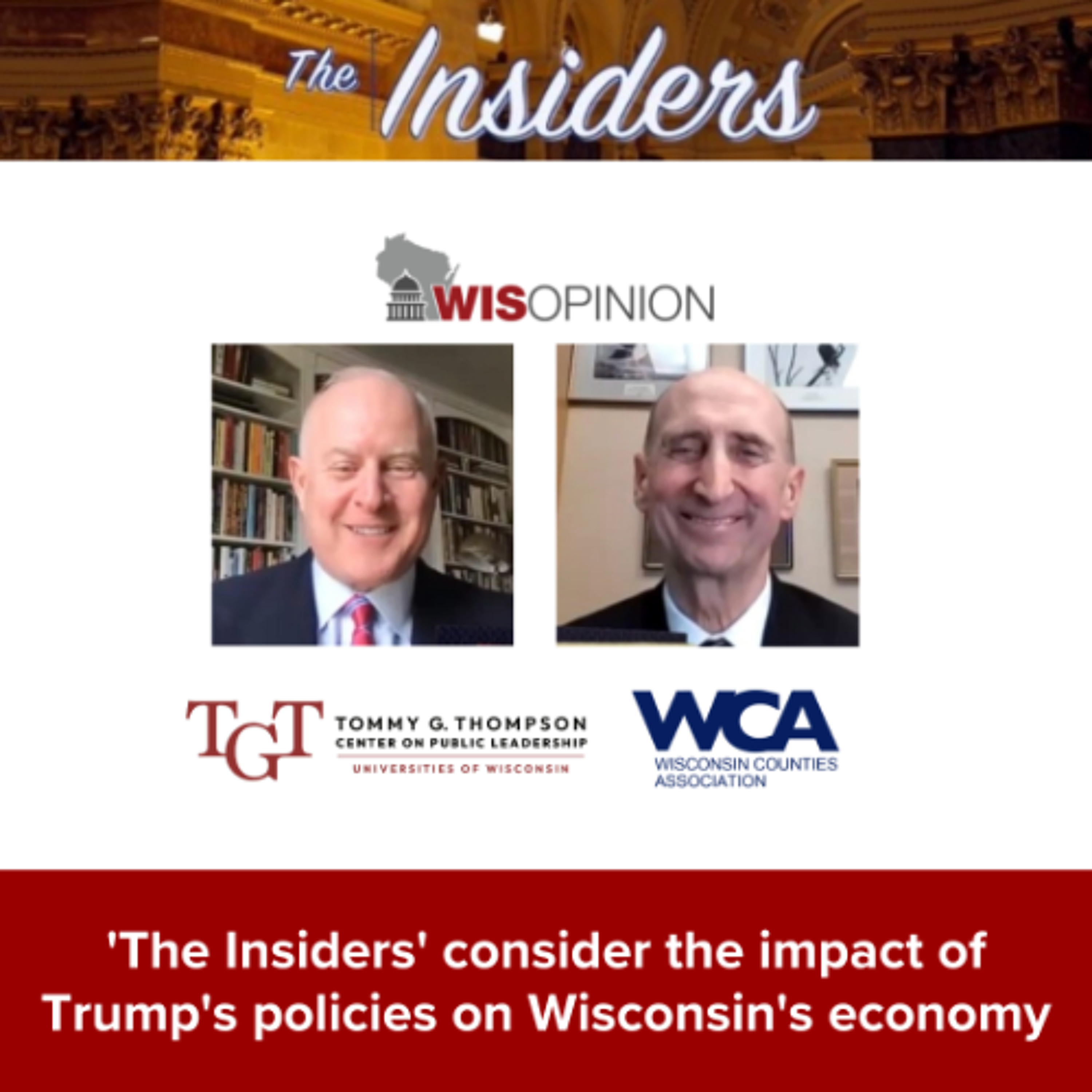 'The Insiders' consider the impact of Trump's policies on Wisconsin's economy episode artwork