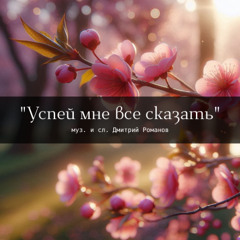 песня "Успей мне всё сказать" (сл. Дмитрий Романов)