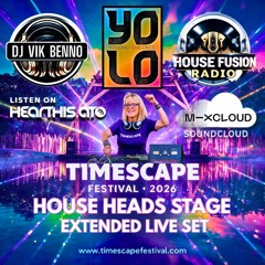 DJ Vik Benno YOLO House Heads Timescape Festival 2026 Live Set
