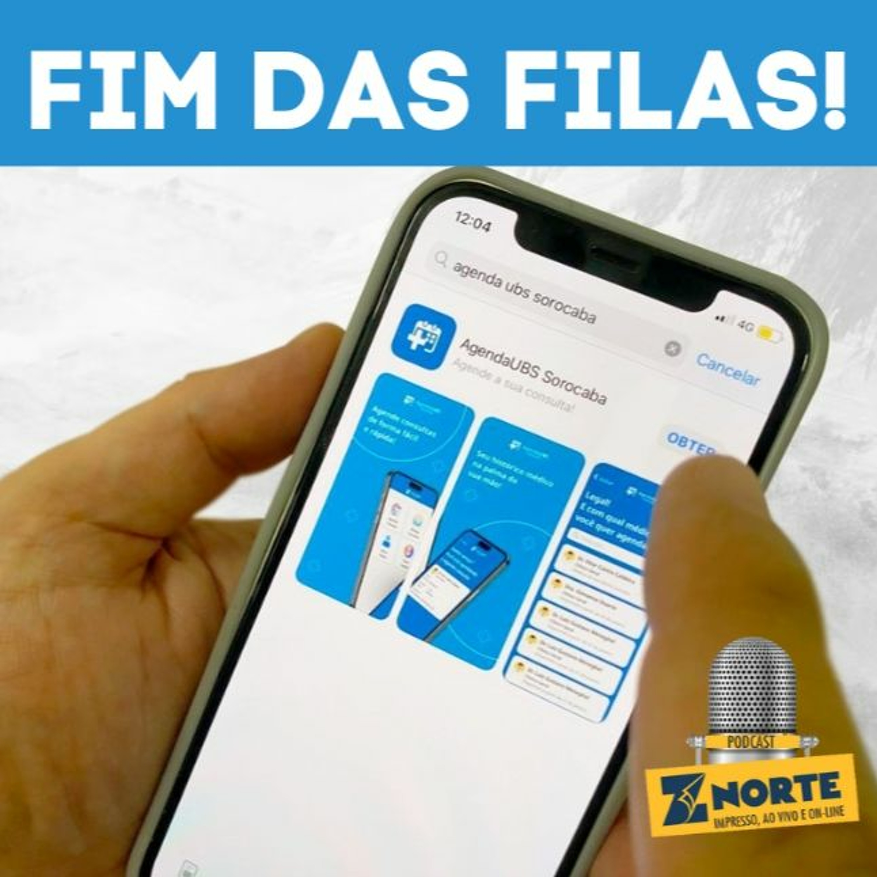 Fim das filas? MARQUE EXAMES SEM SAIR DE CASA! APP Saúde entra em fase de testes na UBS do Éden