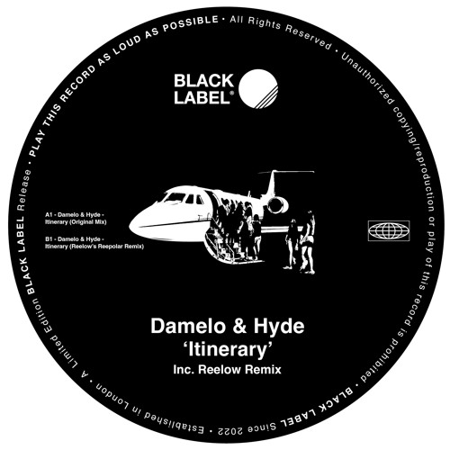 BLR011 - Damelo & Hyde (OFC) - Itinerary (Reelow's Reepolar Remix)