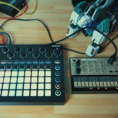 DRUM and BASS MIXTAPE with NOVATION CIRCUIT and KORG VOLCA KEYS