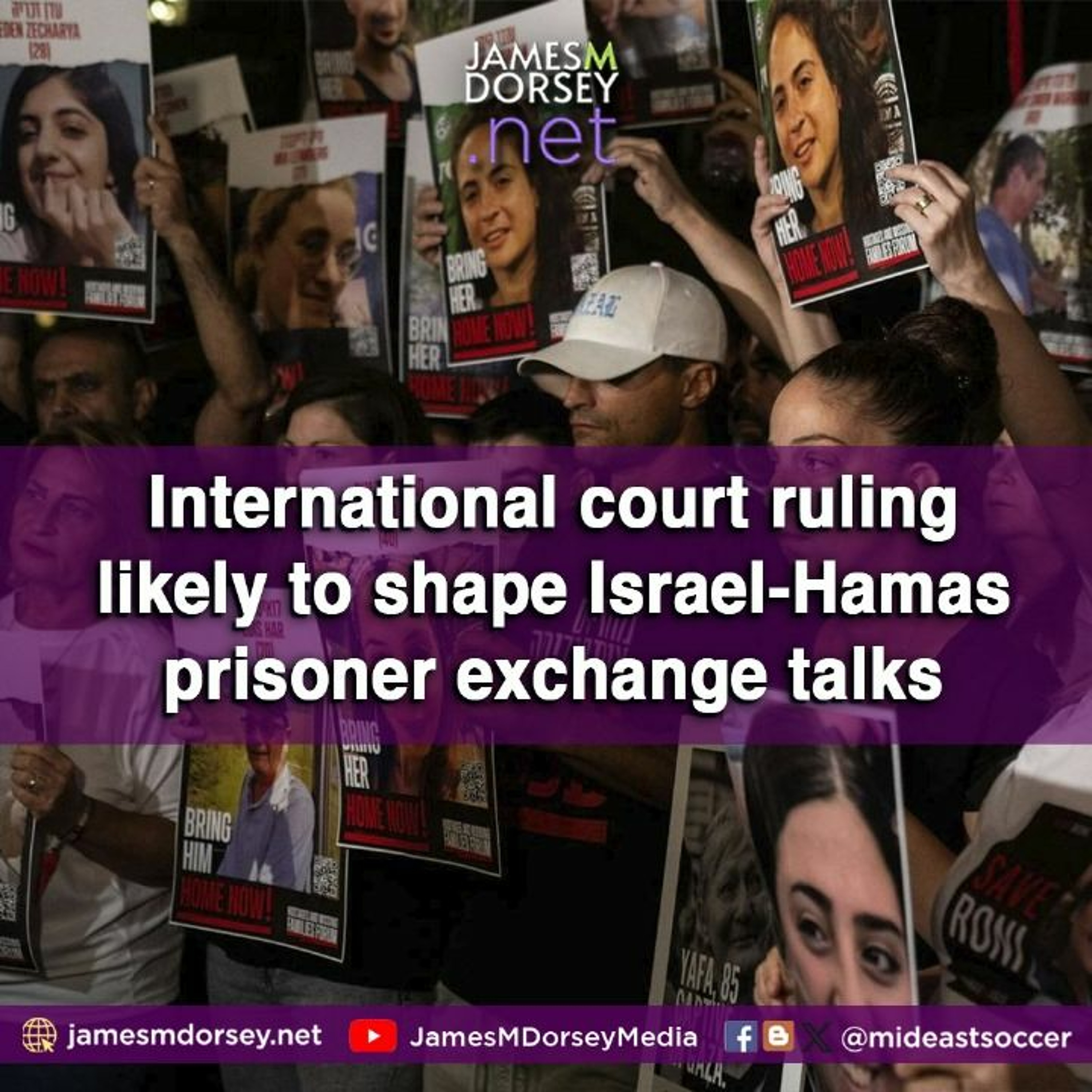 International Court Ruling Likely To Shape Israel - Hamas Prisoner Exchange Talks episode artwork