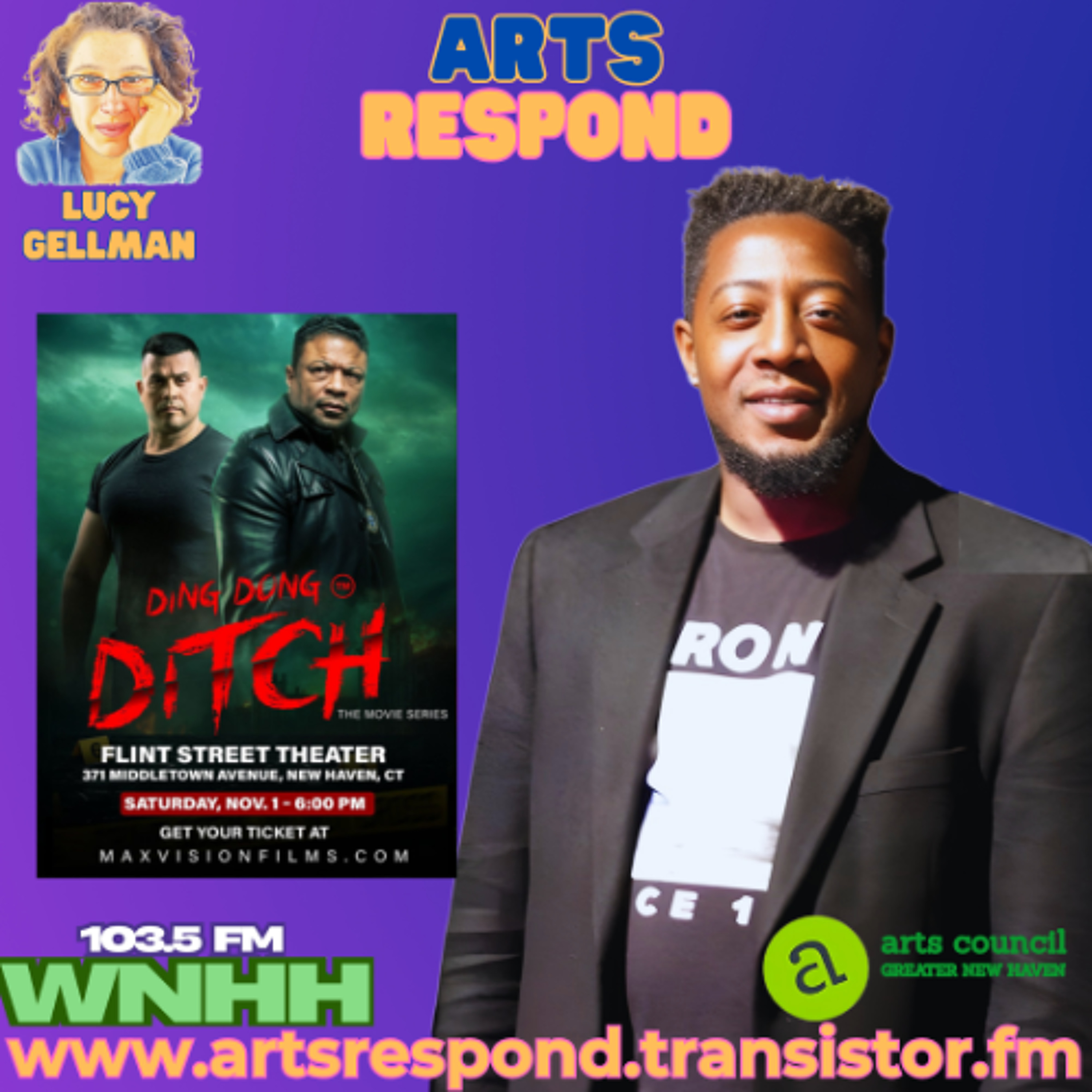 Arts Respond with Lucy Gellman: Ding Dong Ditch, a Halloween Thriller episode artwork