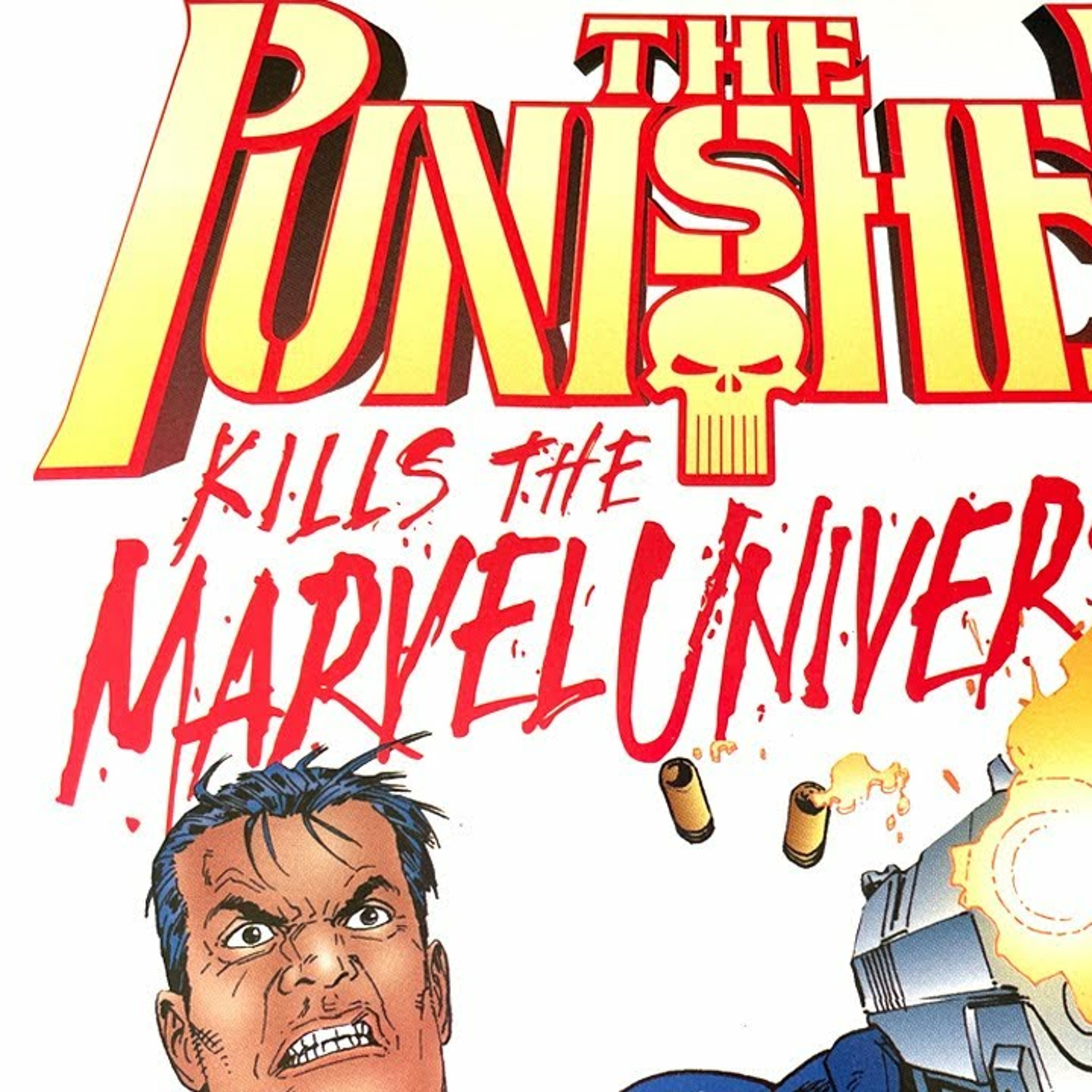 Garth Ennis...er, I mean...the PUNISHER KILLS the MARVEL UNIVERSE! episode artwork