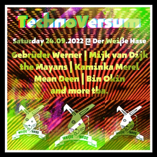 Techno Versum @ Der weisse Hase  24092K22 BERLIN