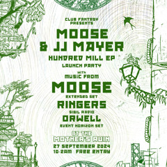 Moose Live From Club Fantasy Bristol (Hundred Mill EP Launch - 27/09/24)