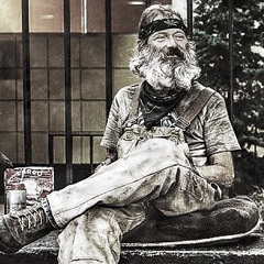 man on the corner - 9:23:24, 7.29 PM