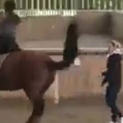 GOOD MORNING BRITAIN CHARLOTTE DUJARDIN VIDEO HITTING HORSE