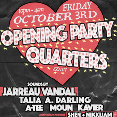 LIVE AUDIO - A-TEE SET FZN OPENING PARTY @ QUARTERS