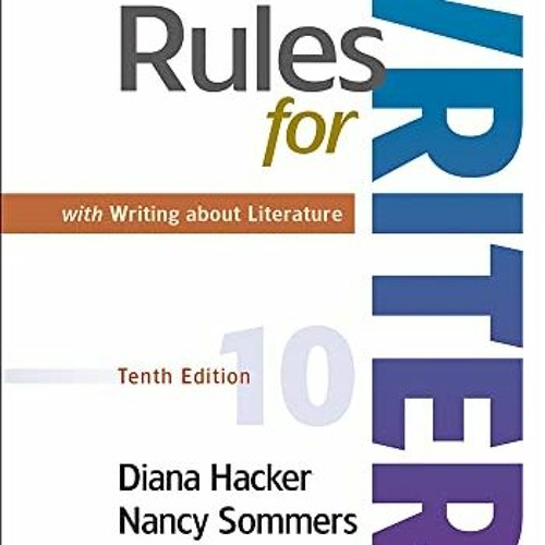 Stream Get PDF Rules for Writers with Writing about Literature 