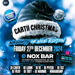 CARTII CHRISTMAS (LIVE AUDIO) Hosted by @KSTHEHOST