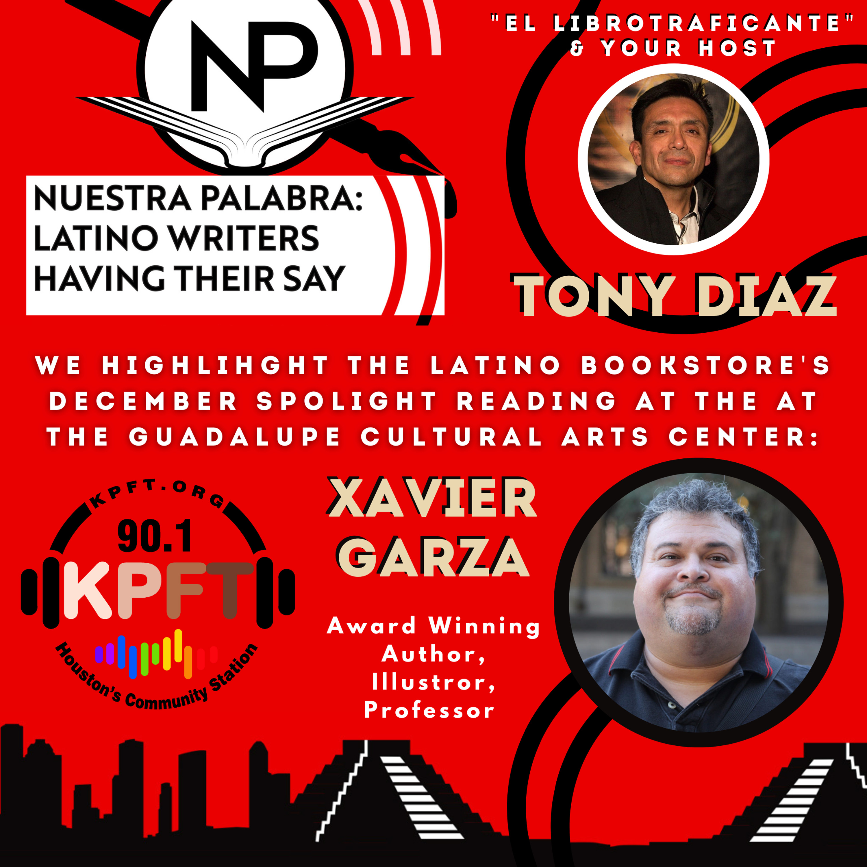 Nuestra Palabra: Latino Writers Have Their Say w/ Tony Diaz