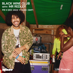 Black Wine Club with Mr Redley - 09 December 2022