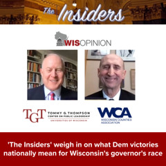 'The Insiders' weigh in on what Dem victories nationally mean for Wisconsin's governor's race