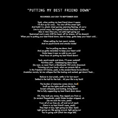 PUTTING MY BEST FRIEND DOWN